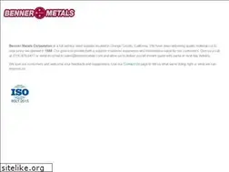 Sites similar to bennermetals.com