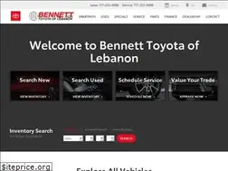 Sites similar to bennetttoyotaoflebanon.com