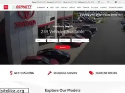 Sites similar to bennetttoyotapa.com