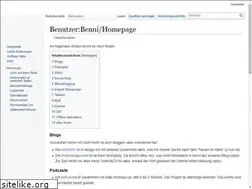 Sites similar to bennibaermann.de