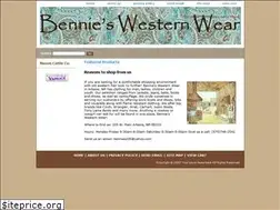 Sites similar to bennieswesternwear.com