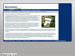 Sites similar to benning-gitterroste.de
