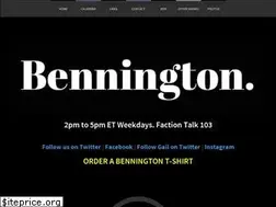 Sites similar to benningtonshow.com