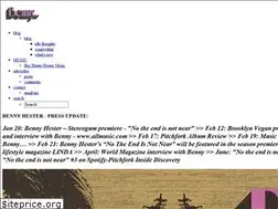 Sites similar to bennyhester.com