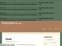 Sites similar to bennymacca.com