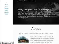 Sites similar to bennysburgershop.com