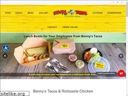 Sites similar to bennystacos.com