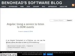 Sites similar to benohead.com