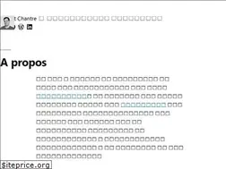 Sites similar to benoitchantre.com