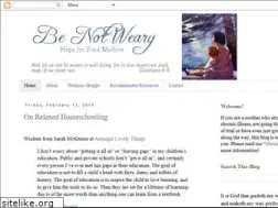 Sites similar to benotweary.net