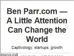 Sites similar to benparr.com
