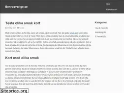 Sites similar to benrosverige.se