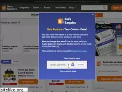 Sites similar to bensbargains.com