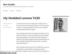 Sites similar to benscobie.com