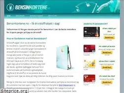 Sites similar to bensinkortene.no