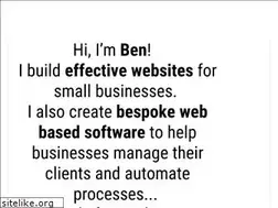 Sites similar to bensky.co.uk