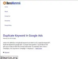 Sites similar to bensmomma.com