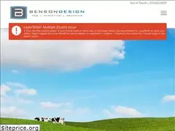 Sites similar to bensondesign.com