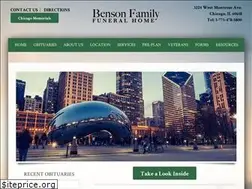 Sites similar to bensonfamilyfuneralhome.com