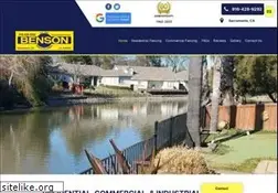 Sites similar to bensonfenceco.com