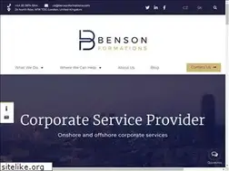 Sites similar to bensonformations.com