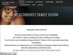 Sites similar to bensonhurstfamilyvision.com