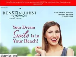Sites similar to bensonhurstsmiles.com