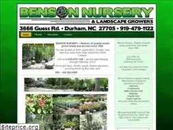 Sites similar to bensonnursery.com