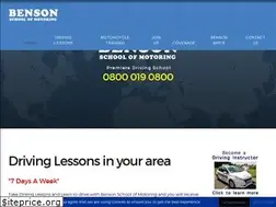 Sites similar to bensonschoolofmotoring.co.uk