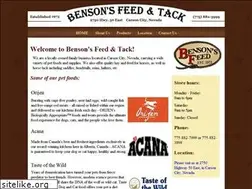 Sites similar to bensonsfeed.com