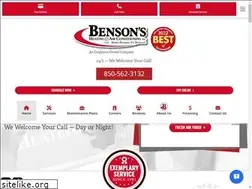 Sites similar to bensonshvac.com