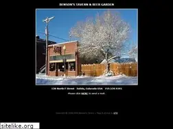 Sites similar to bensonstavern.com