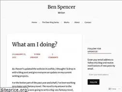 Sites similar to benspencerwrites.com