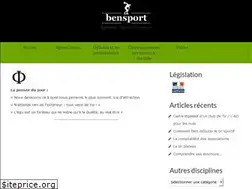 Sites similar to bensport.fr