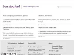Sites similar to benstopford.com