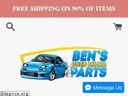 Sites similar to bensusedmiataparts.com