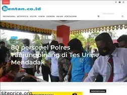 Sites similar to bentan.co.id