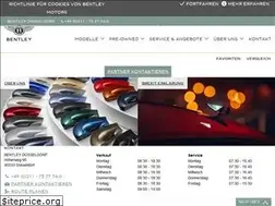 Sites similar to bentley-duesseldorf.de