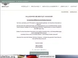 Sites similar to bentley-hannover.de