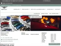 Sites similar to bentley-netherlands.nl