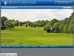 Sites similar to bentleygolfclub.com