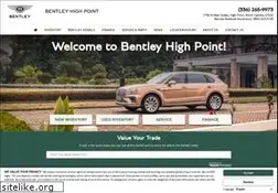 Sites similar to bentleyhighpoint.com