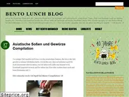 Sites similar to bento-lunch-blog.blogspot.com