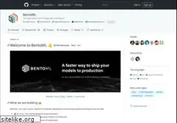Sites similar to bentoml.org