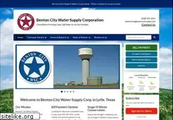 Sites similar to bentoncitywater.com