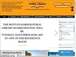 Sites similar to bentonharborlibrary.com