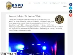 Sites similar to bentonpolice.org