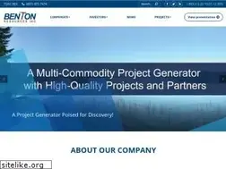 Sites similar to bentonresources.ca