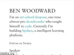 Sites similar to benw.me