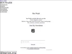 Sites similar to benwajdi.com
